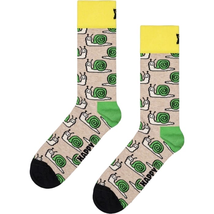 Trendy snail socks